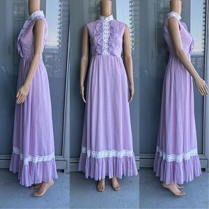Lavender Prairie Maxi Dress